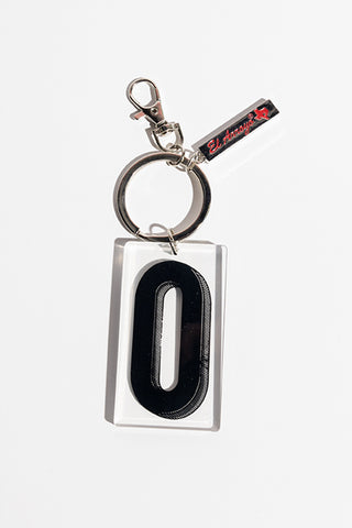 Marquee Letter Keychain - O