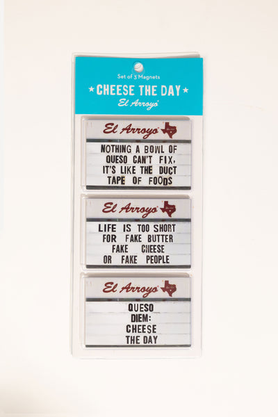 Magnet Set - Cheese the Day