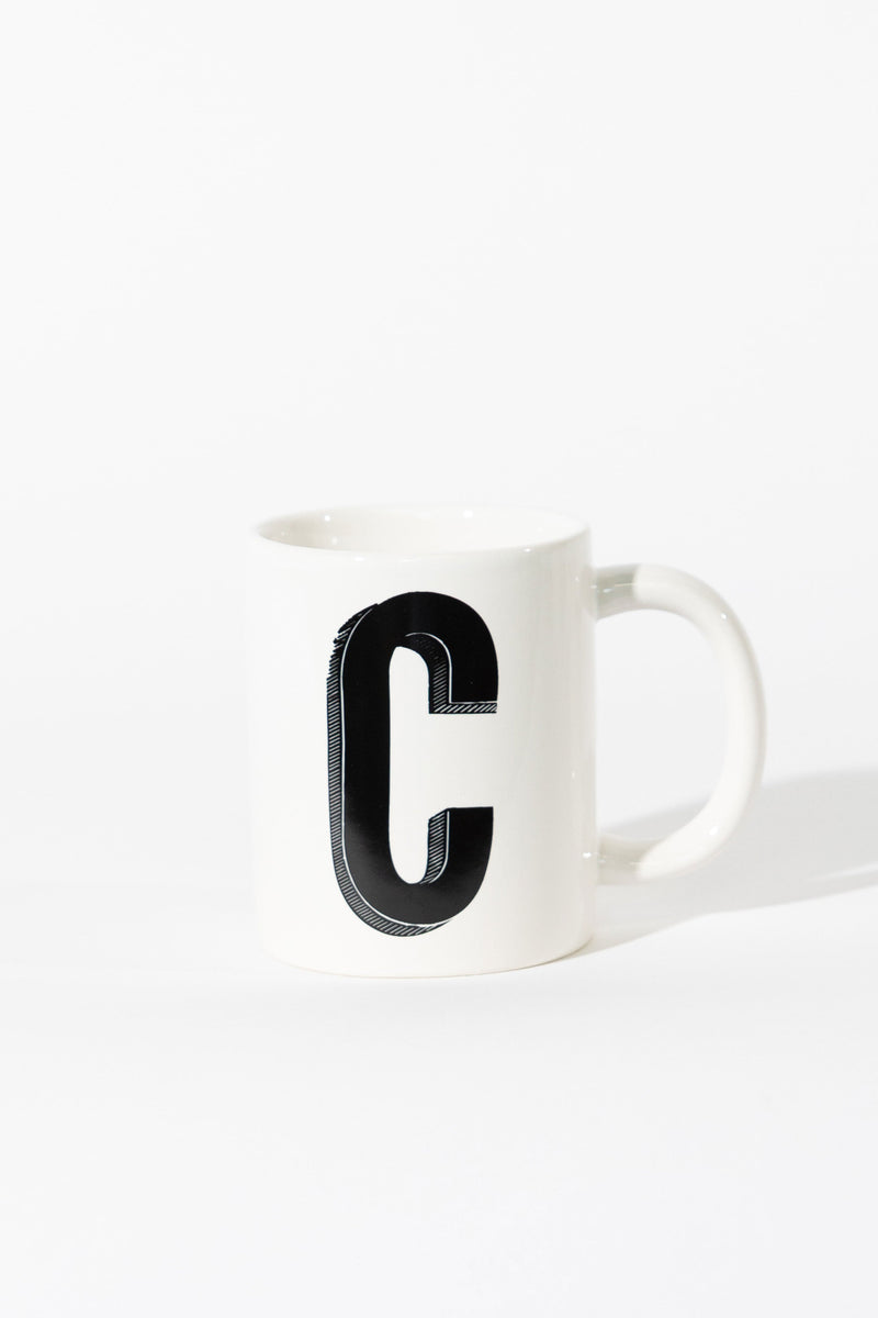 12oz Marquee Monogram Mug - R – El Arroyo