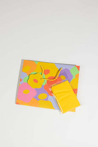 Medium Fiesta Floral Gift Bag (w/ Tissue Paper)