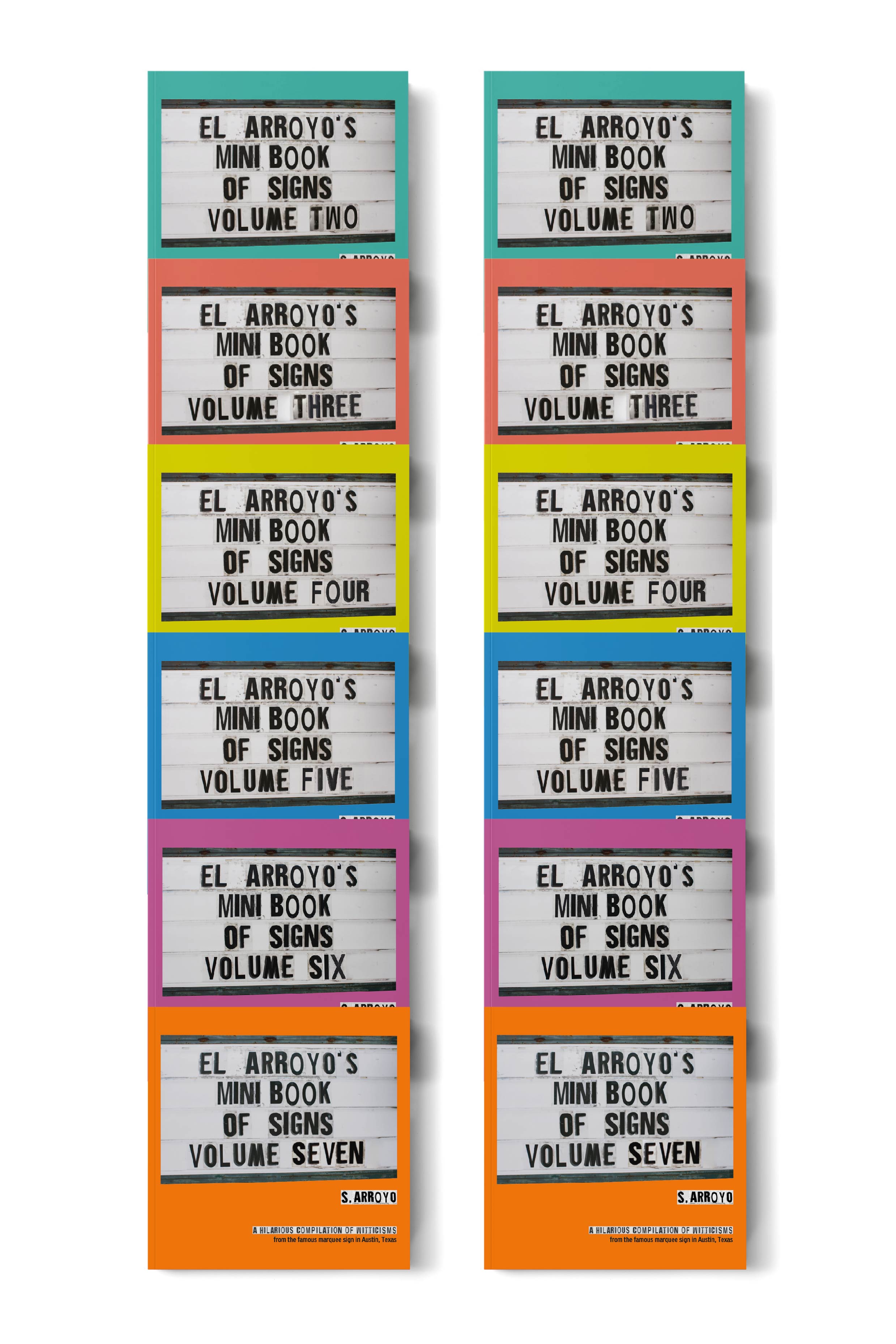 El Arroyo's Mini Book of Signs Bundle: Volumes 1-8