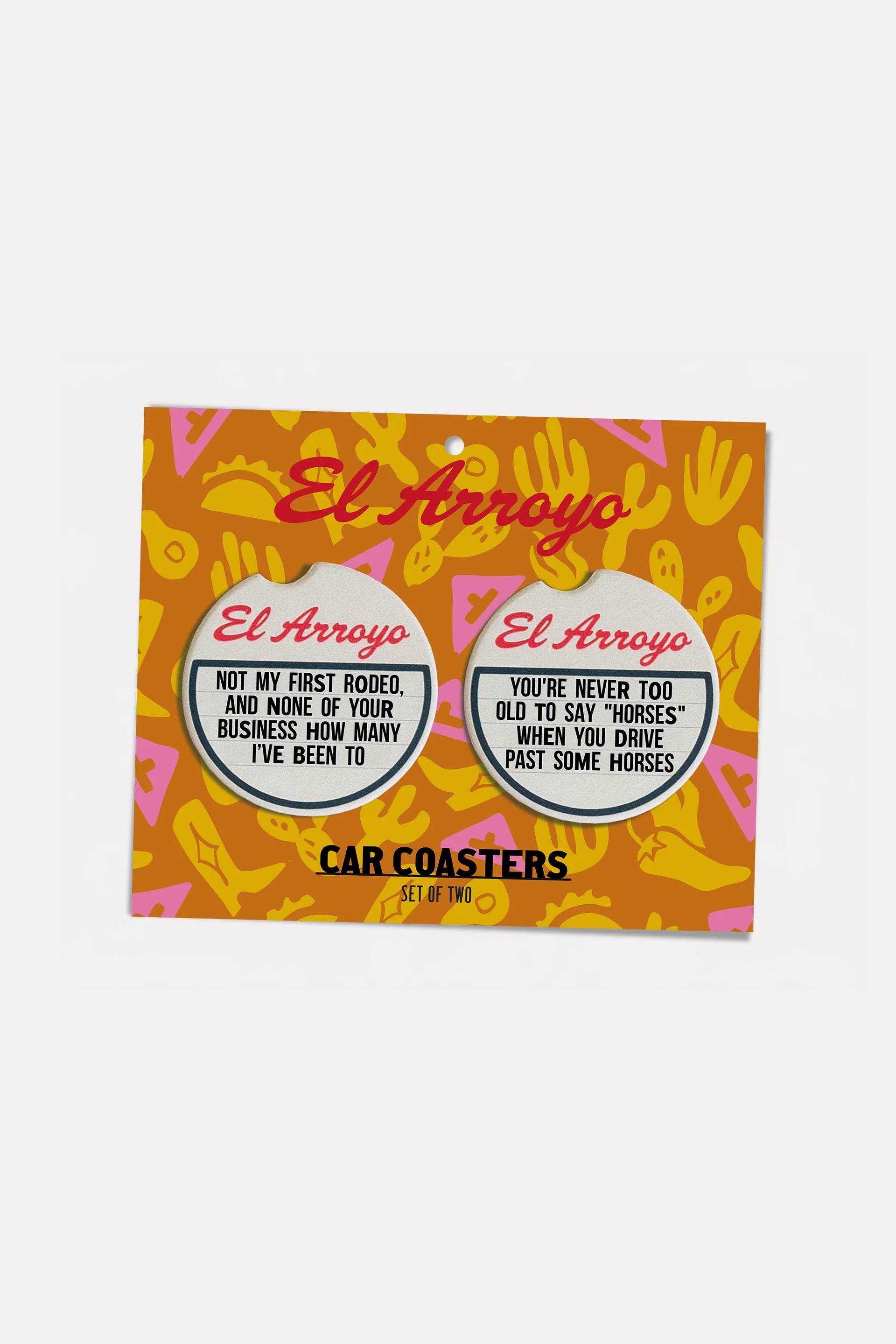 Car Coaster (Set of 2) - First Rodeo