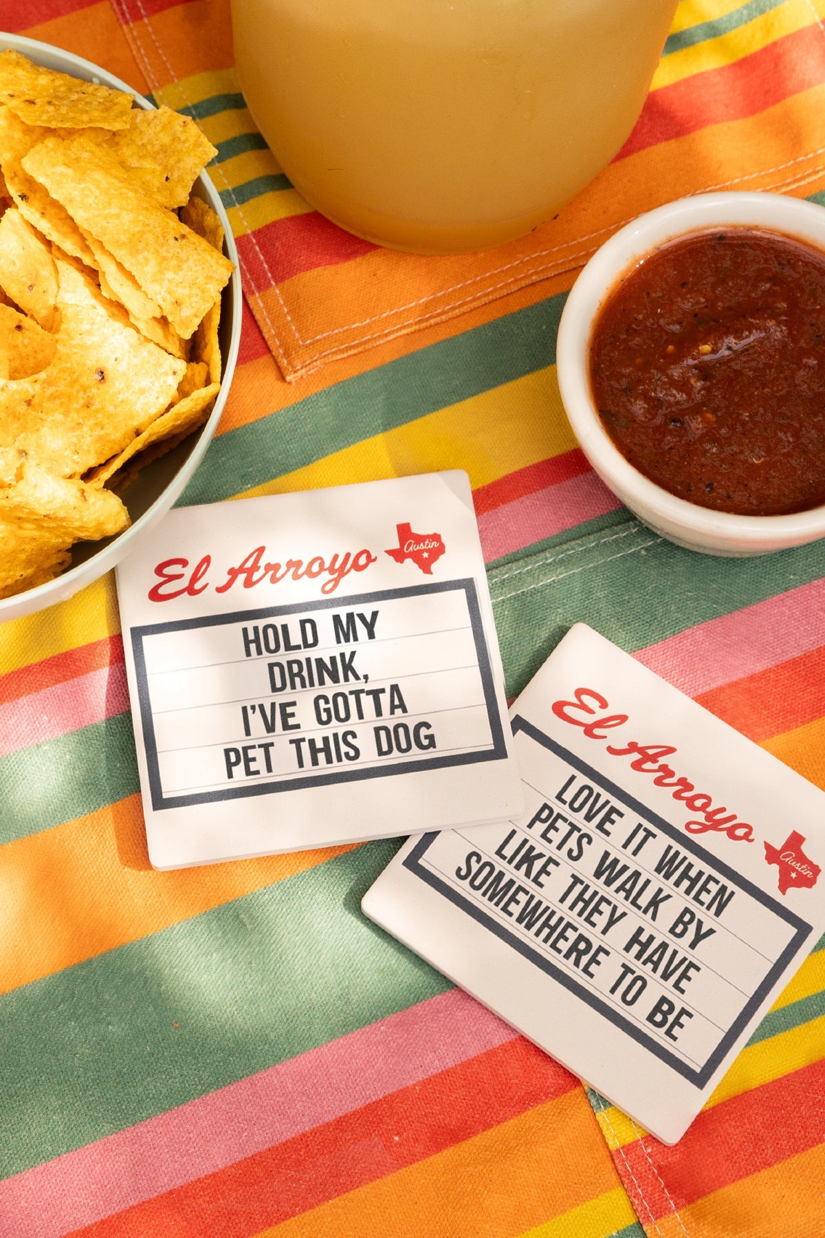 Coaster Set - Raise The Woof