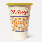Enamel Marquee Cup - Life & Beer