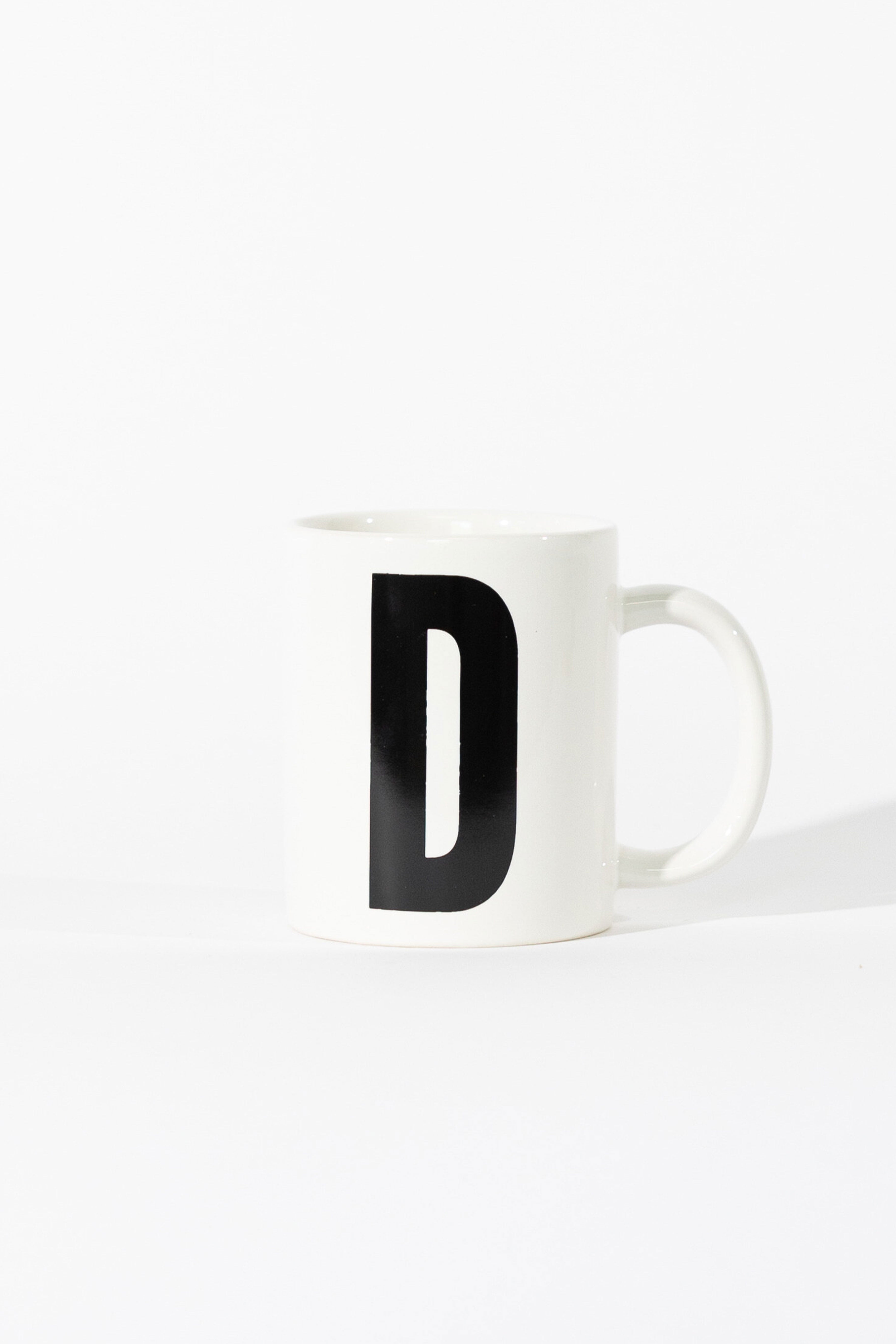12oz Marquee Monogram Mug - D
