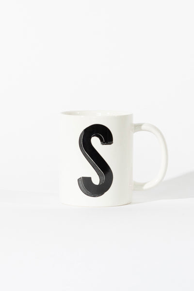12oz Marquee Monogram Mugs