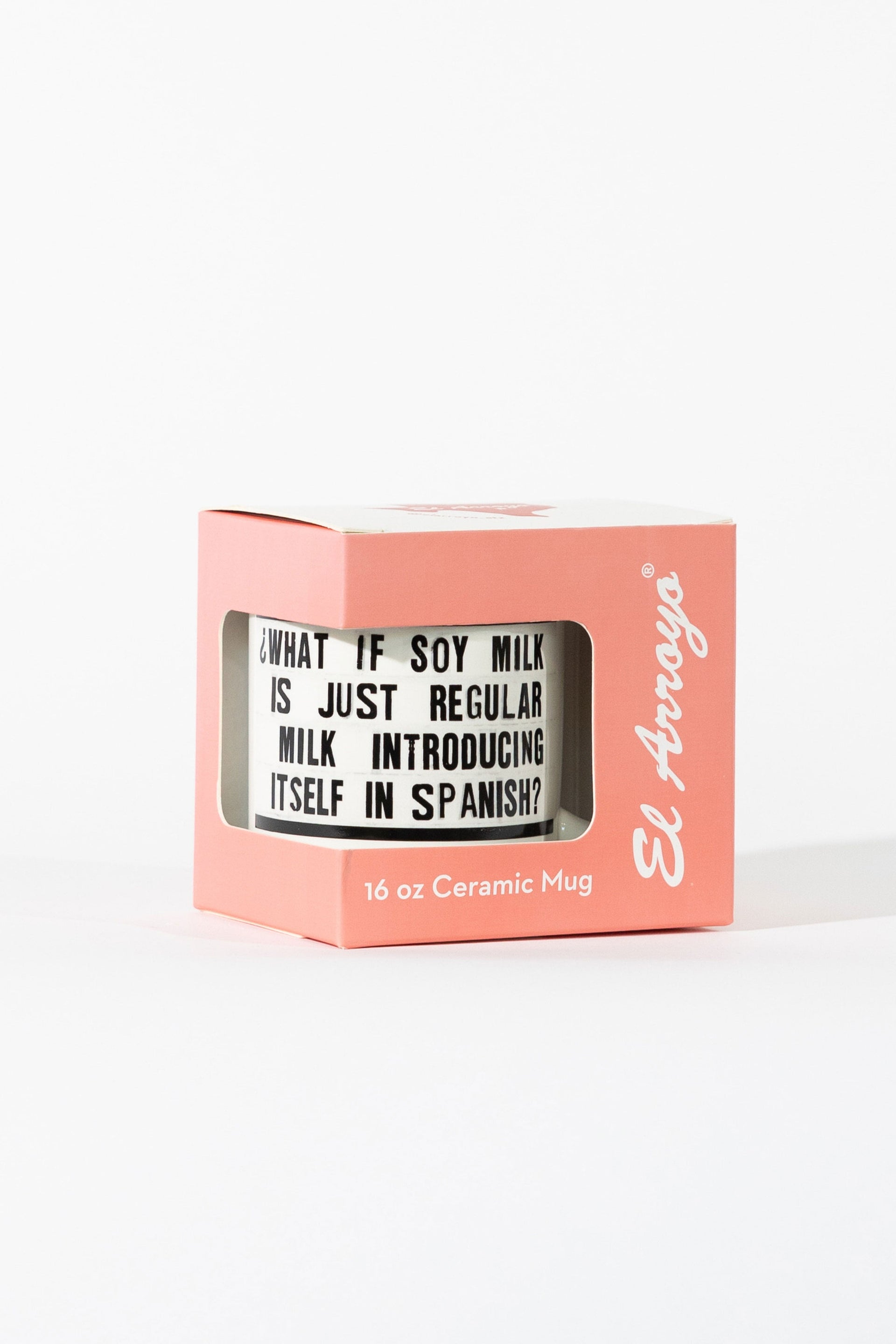 Coffee Mug 16oz - Soy Milk