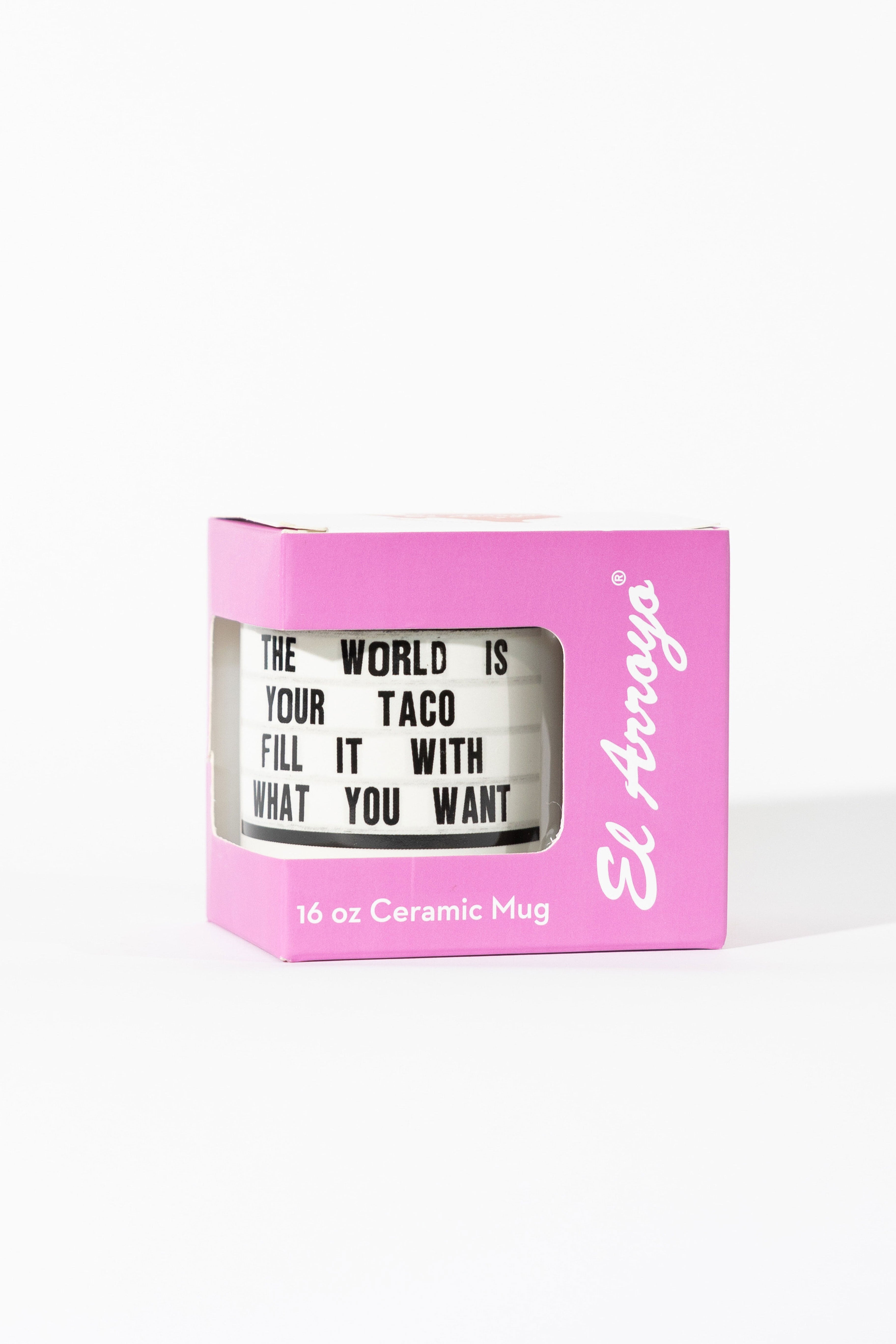 Coffee Mug 16oz  - World is Your Taco