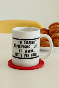 Coffee Mug 16oz  - WTFs Per Hour