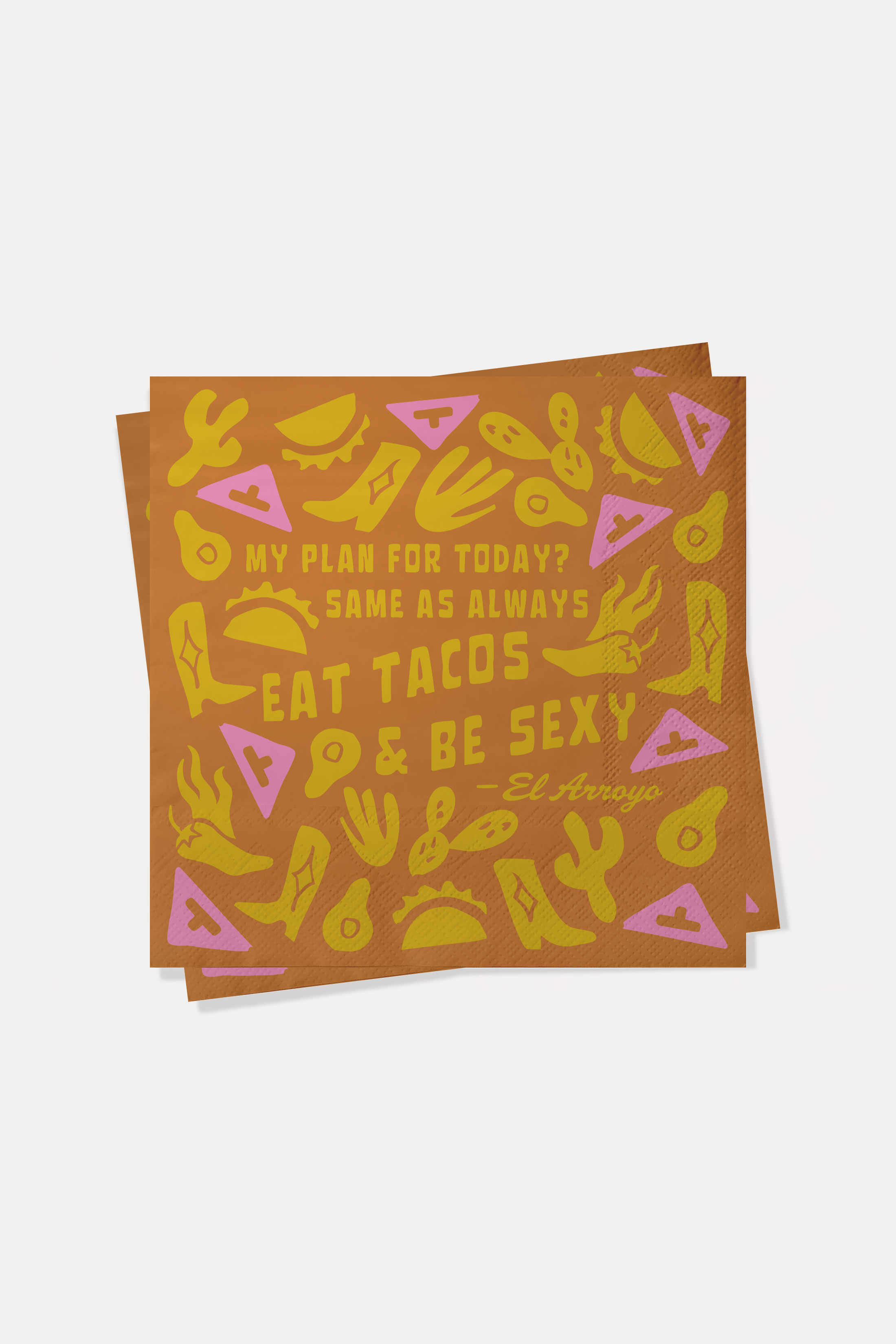 Cocktail Napkins (Set of 25) - My Plan