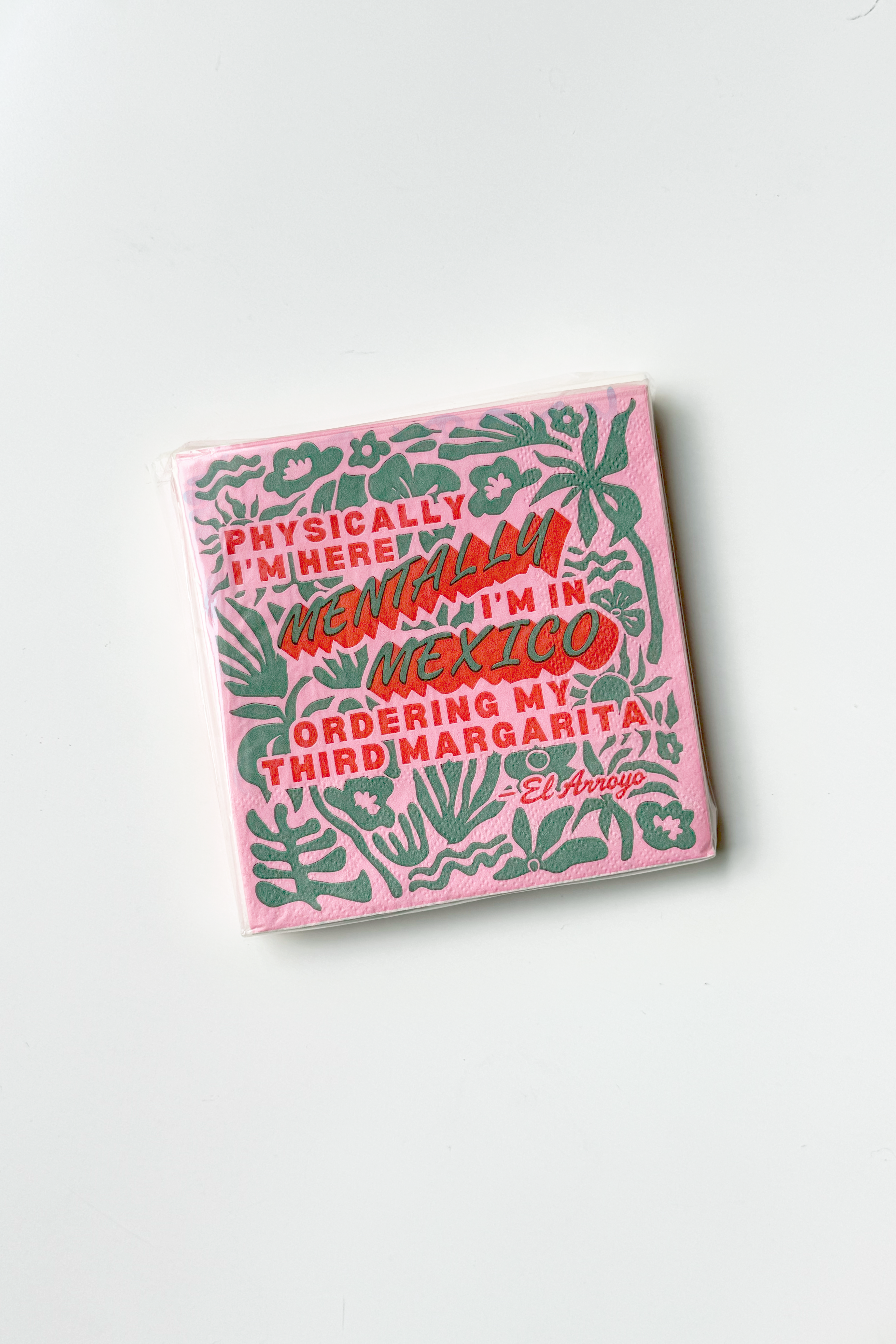 Cocktail Napkins (Set of 25) - Mentally In Mexico