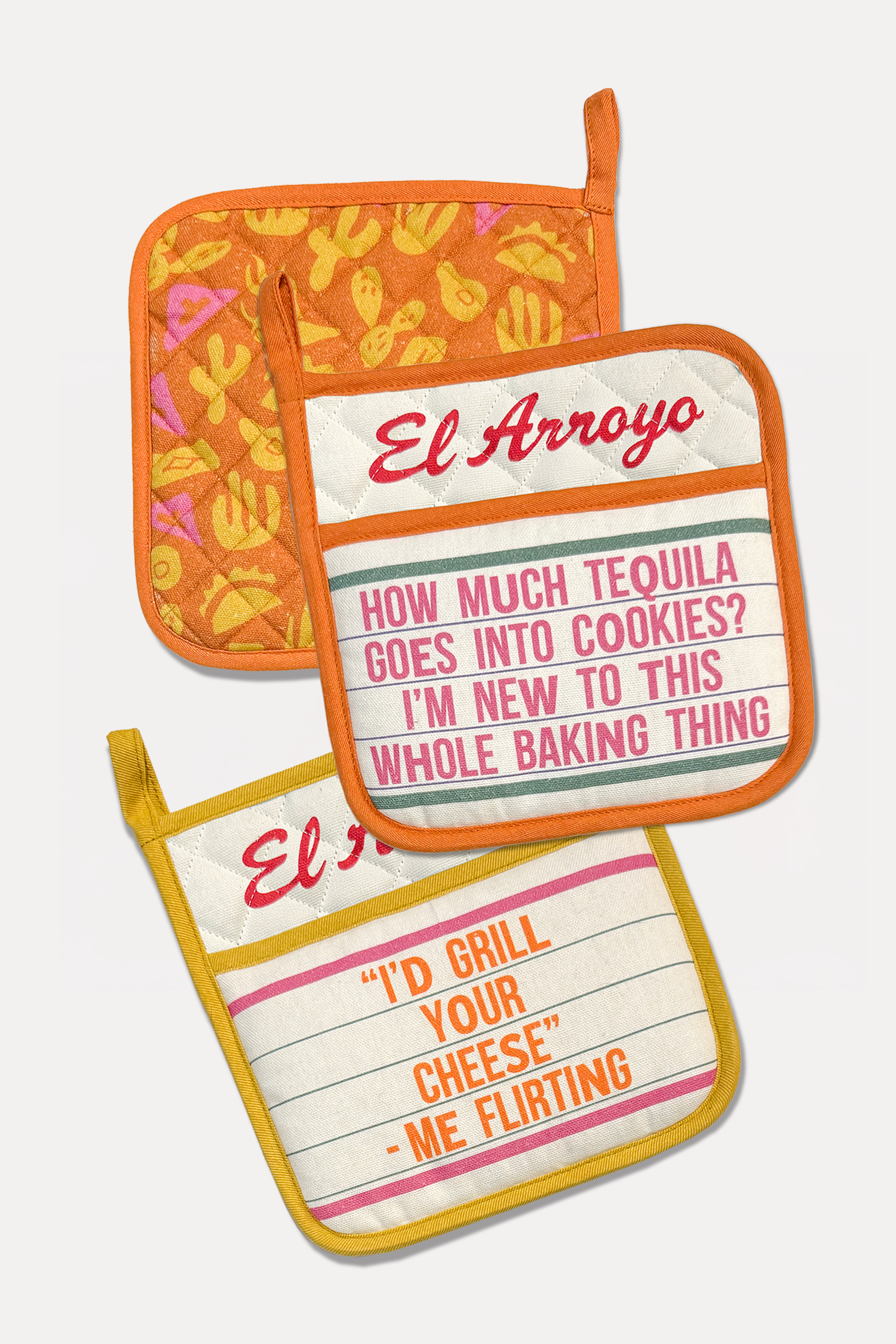 Marquee Pot Holders (Set of 2) - Baking Thing