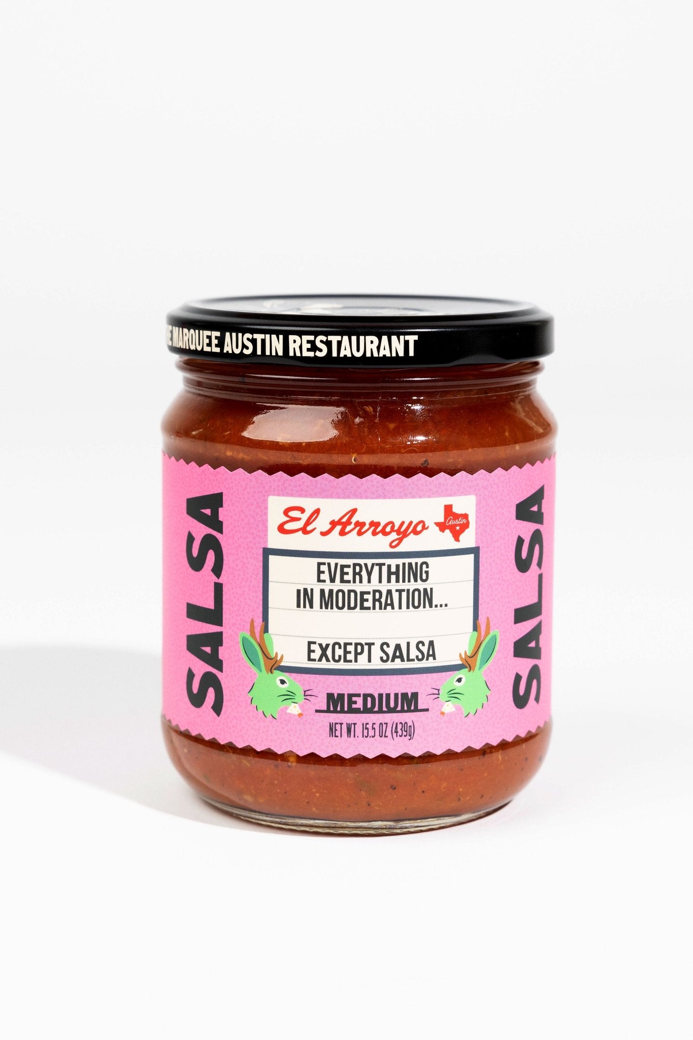 16 oz Medium Salsa - In Moderation