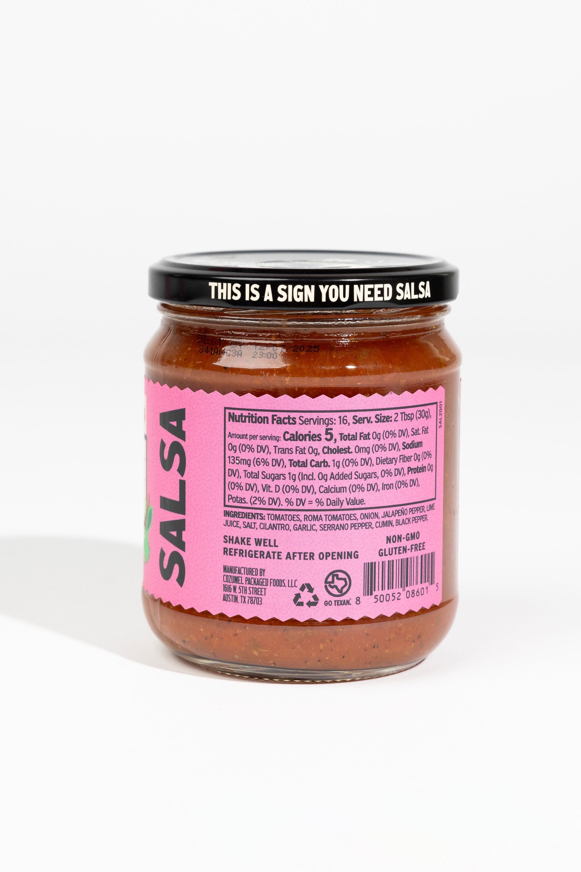 16 oz Medium Salsa - Delicious Points