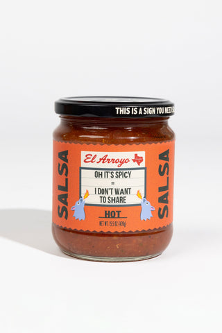 16 oz Hot Salsa - Oh It's Spicy