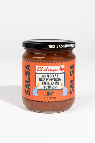 16 oz Hot Salsa - Jalapeño Business