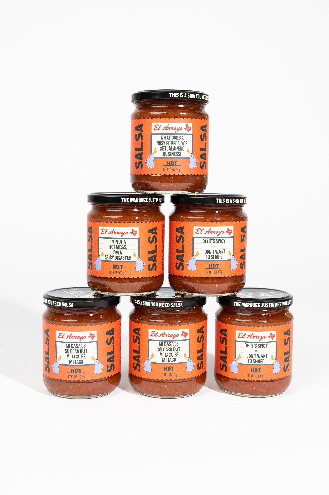 Hot Salsa Six Pack - All Signs