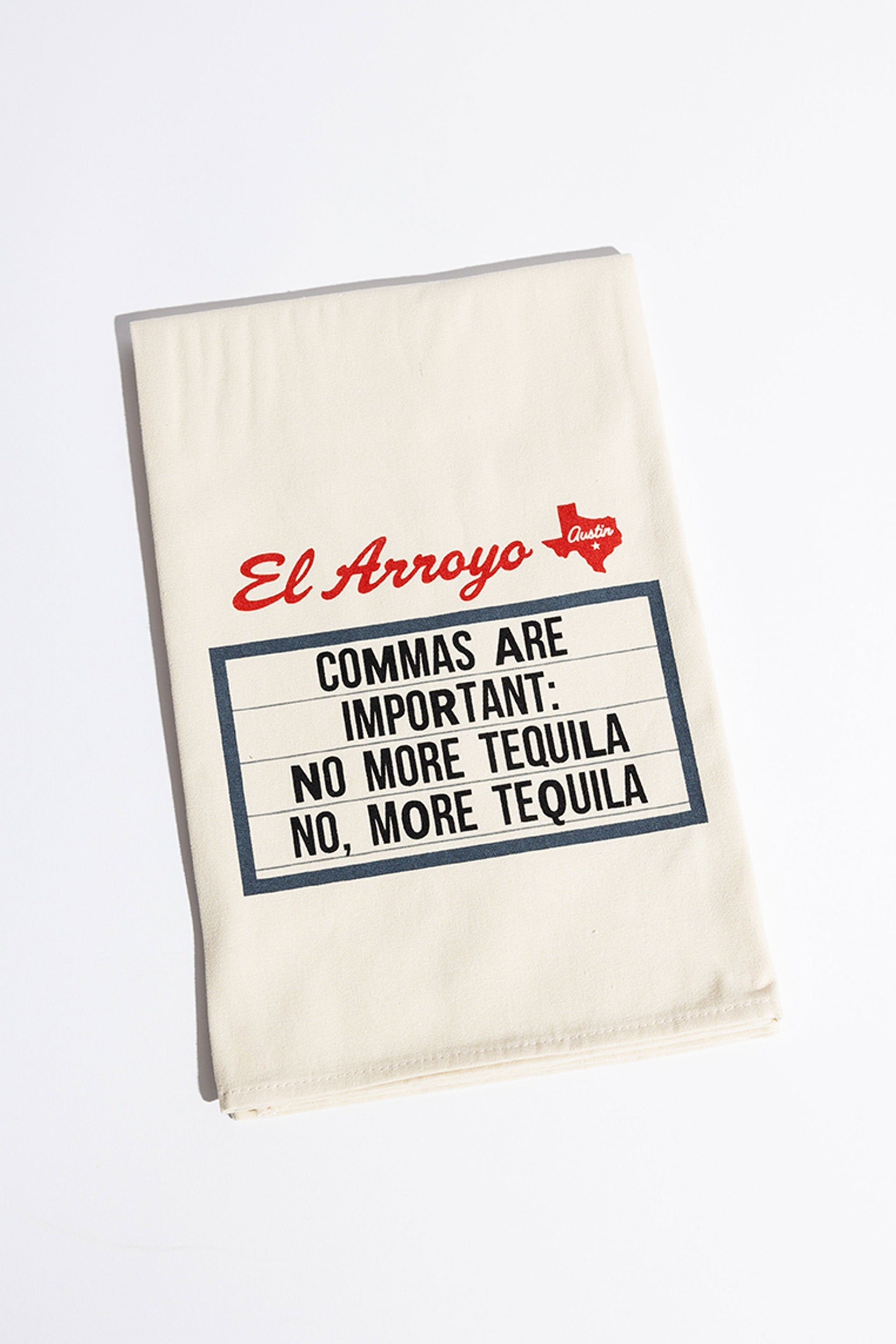 Tea Towel - Commas Are Important