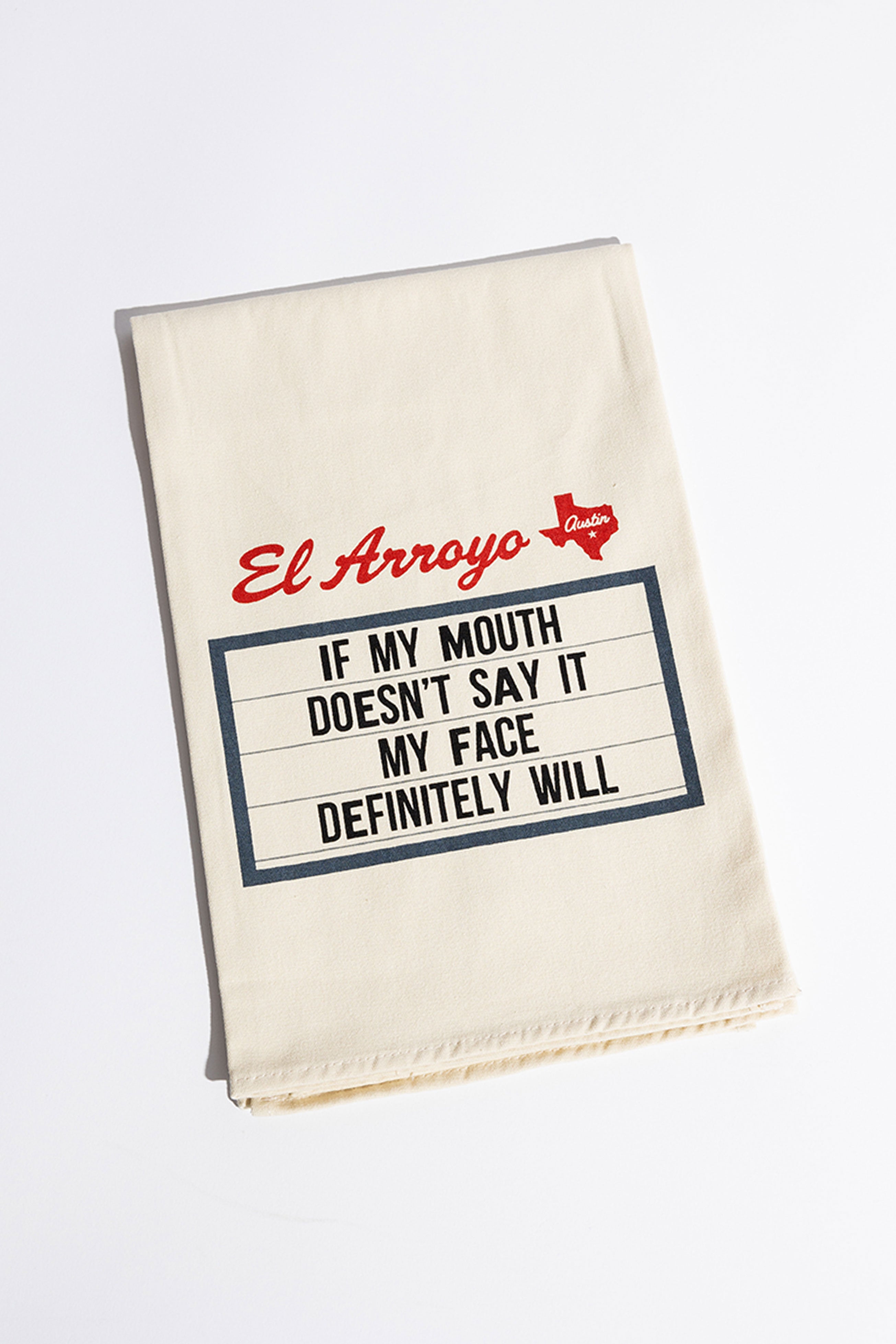 El Arroyo Two Different People Tea Towel - Thumbnail 2