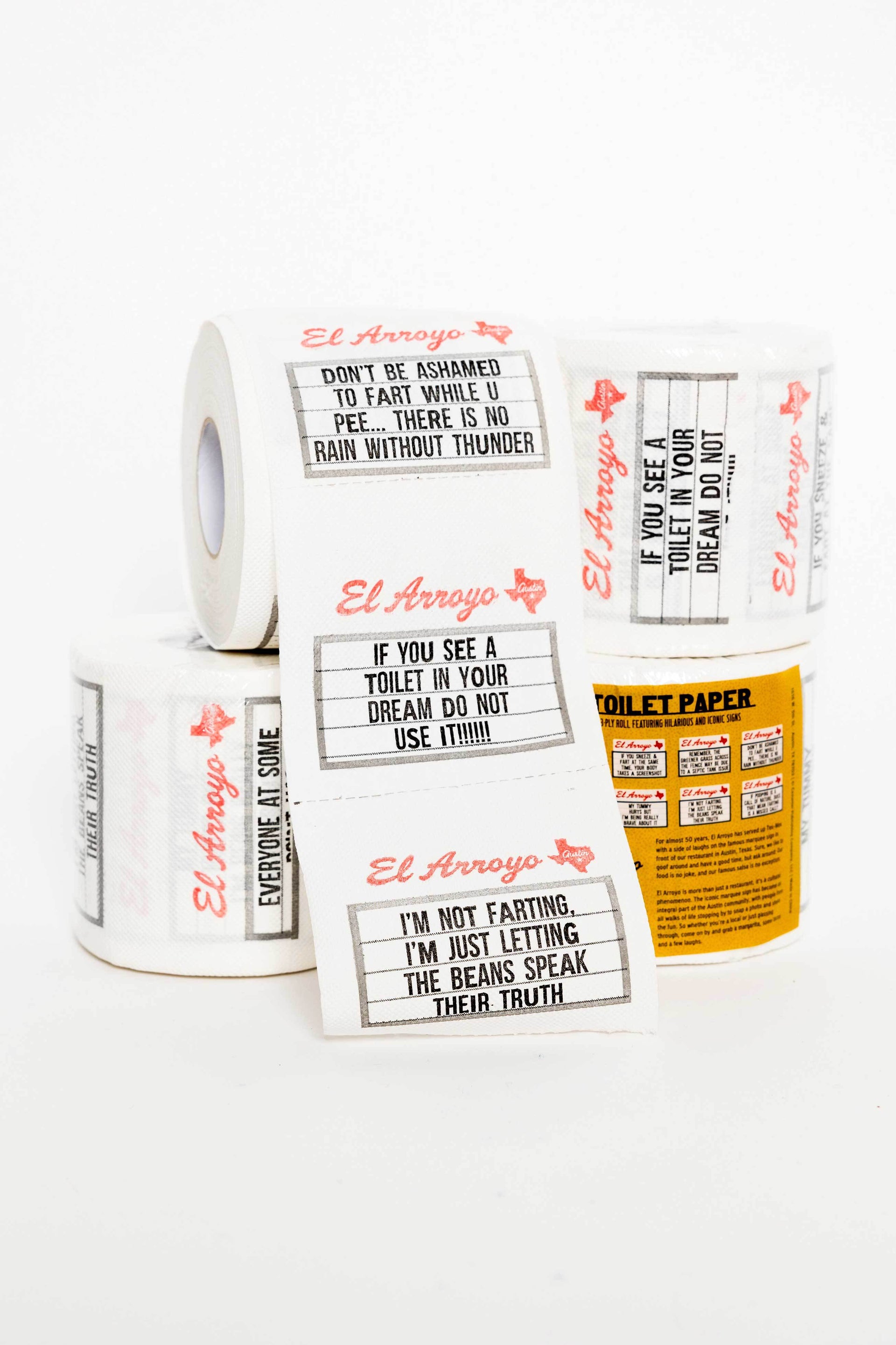 Toilet Paper - Poop Jokes (Set of 4)