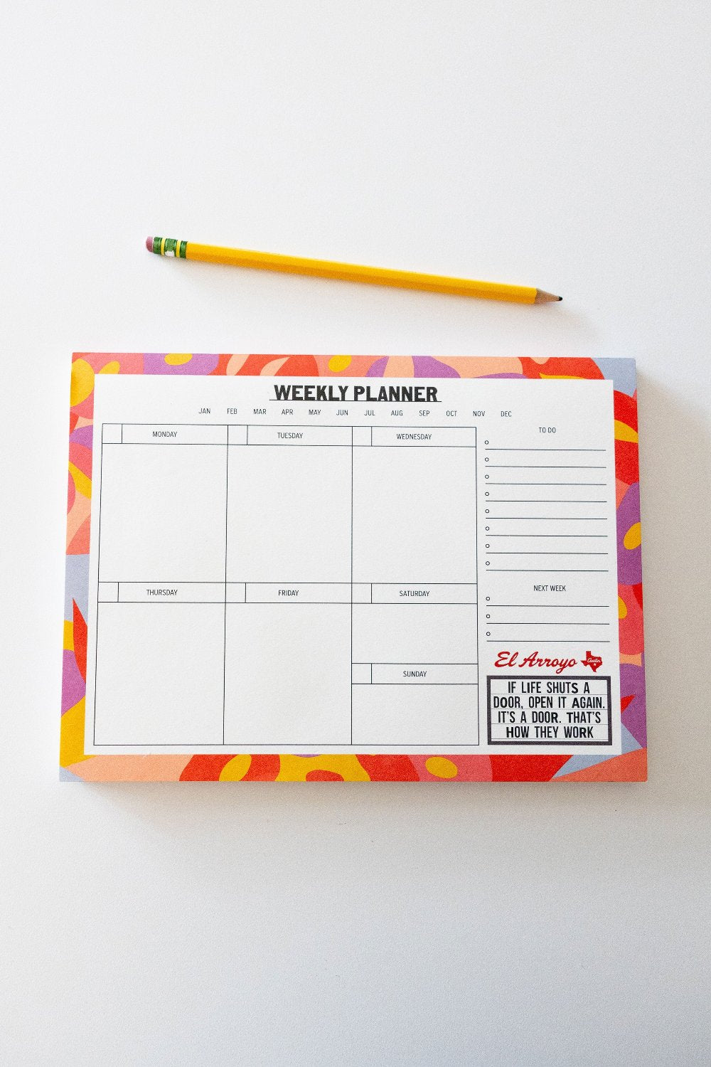 Weekly Planner - 52 Weeks