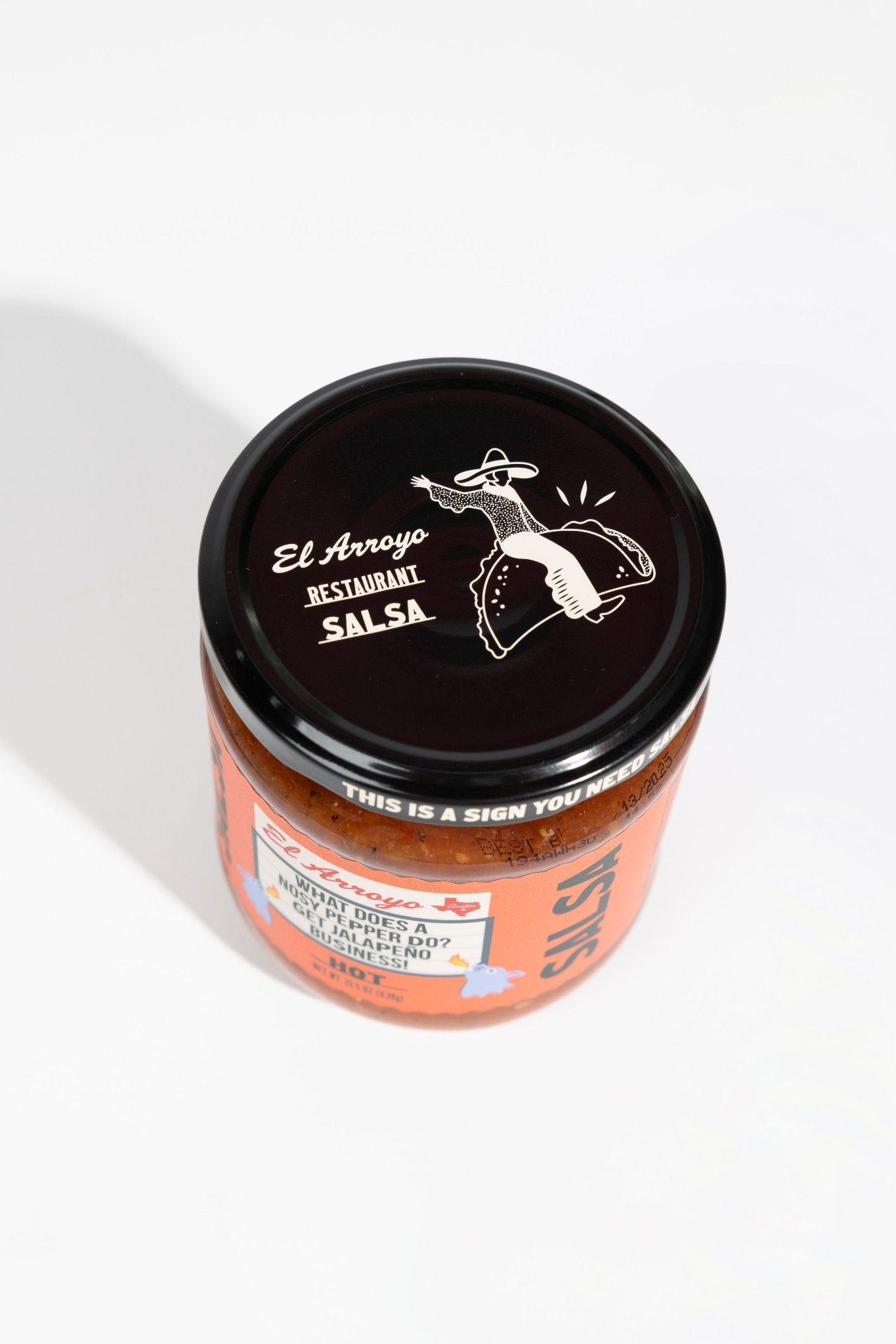 16 oz Hot Salsa - Jalapeño Business