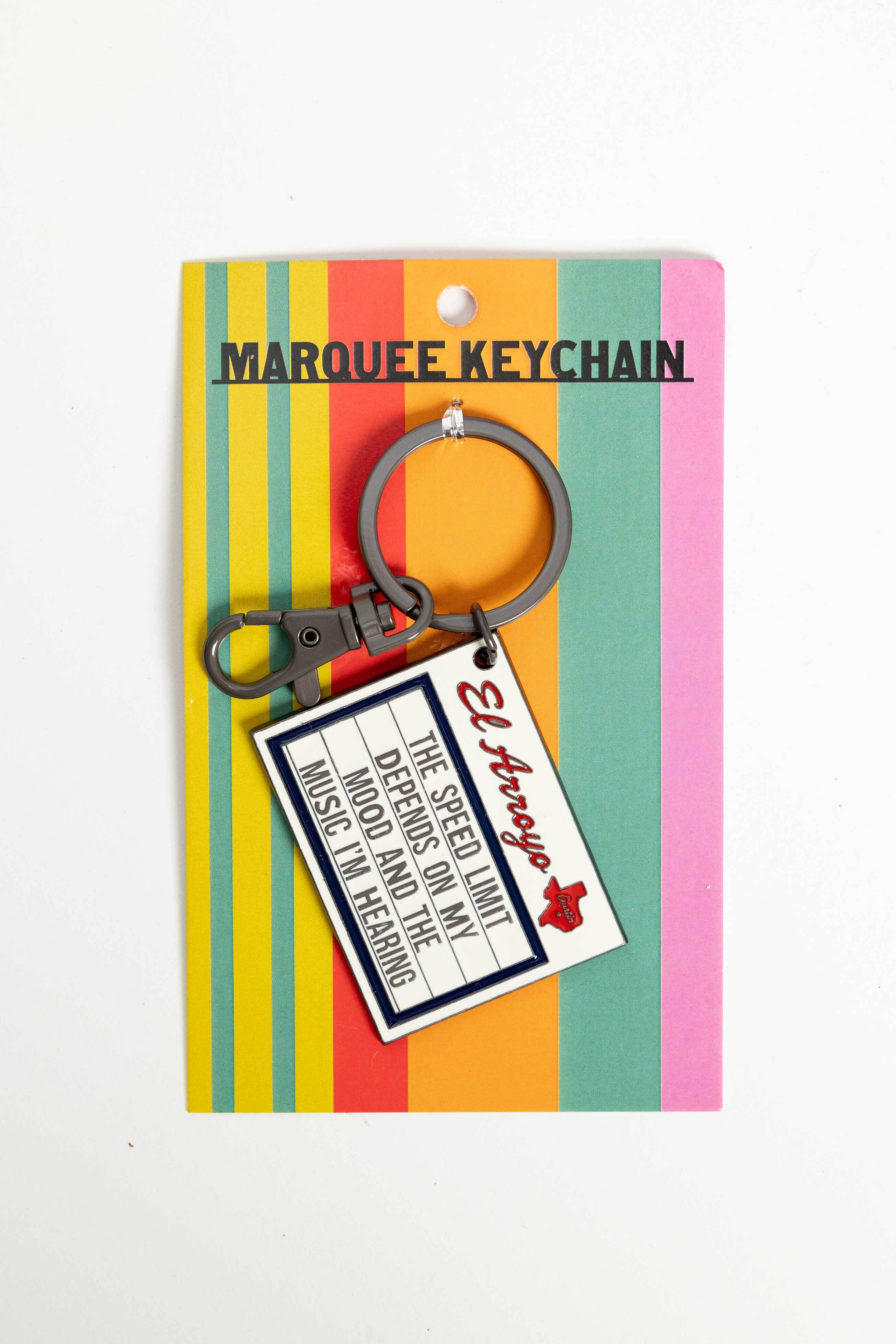 Marquee Keychain - My Mood – El Arroyo