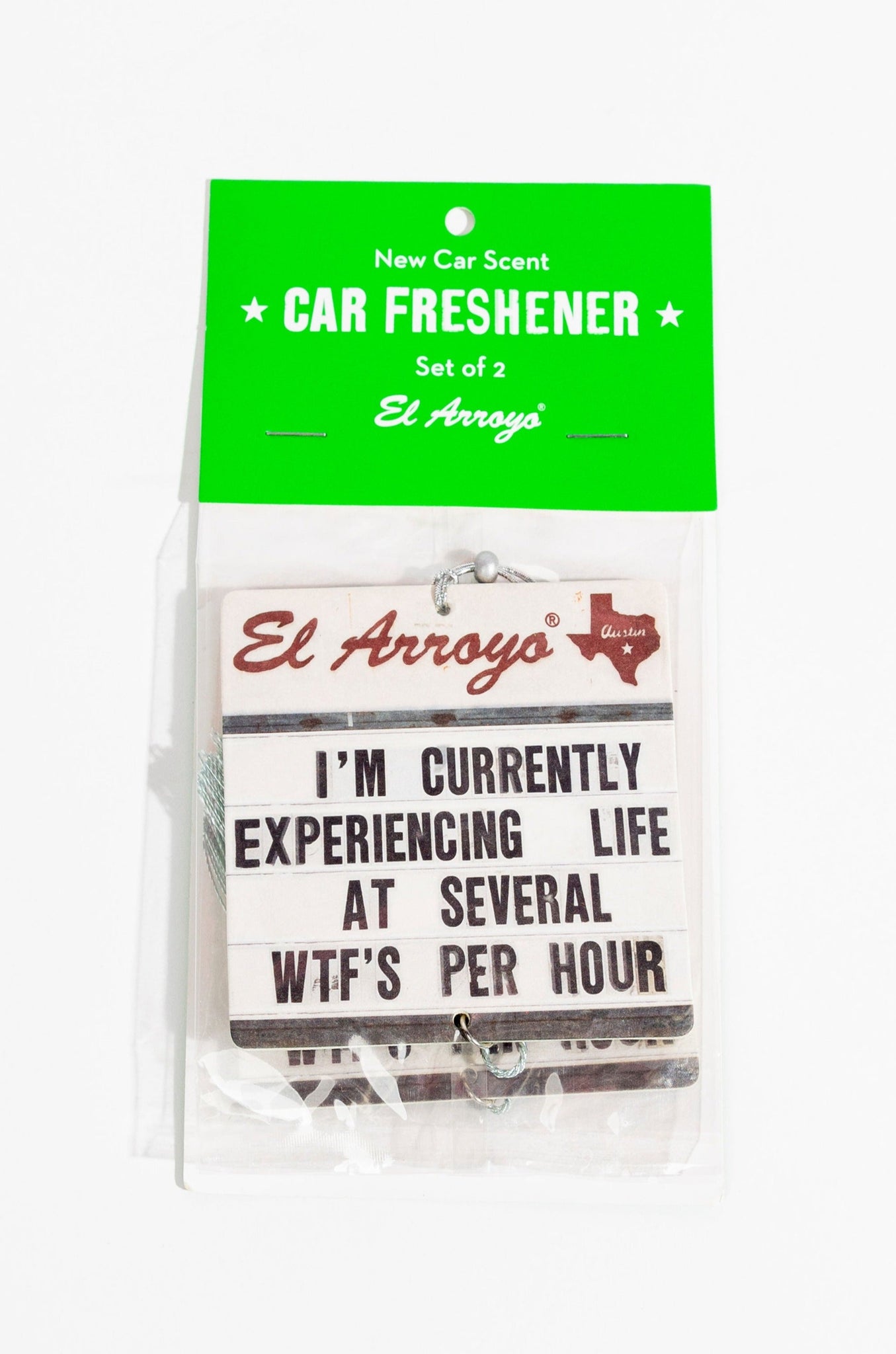 Car Air Freshener (2 Pack) - WTF's Per Hour