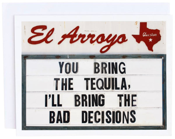 Greeting Card Set: Tequila
