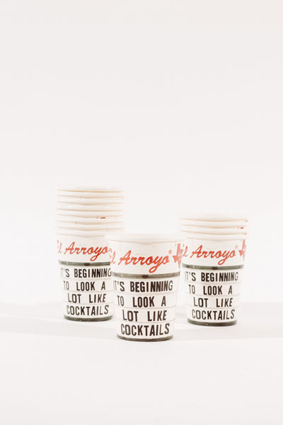 12 oz Party Cups (Pack of 12) - Cocktails