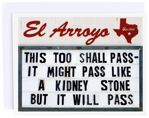 Kidney Stone Card