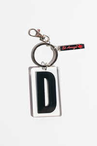 Marquee Letter Keychain - D