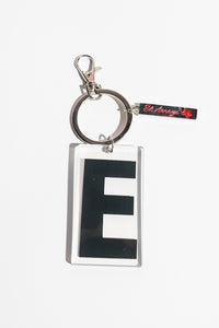 Marquee Letter Keychain - E