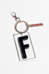 Marquee Letter Keychain - F