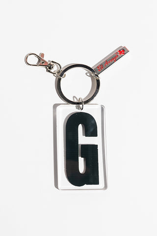 Marquee Letter Keychain - G