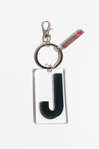 Marquee Letter Keychain - J