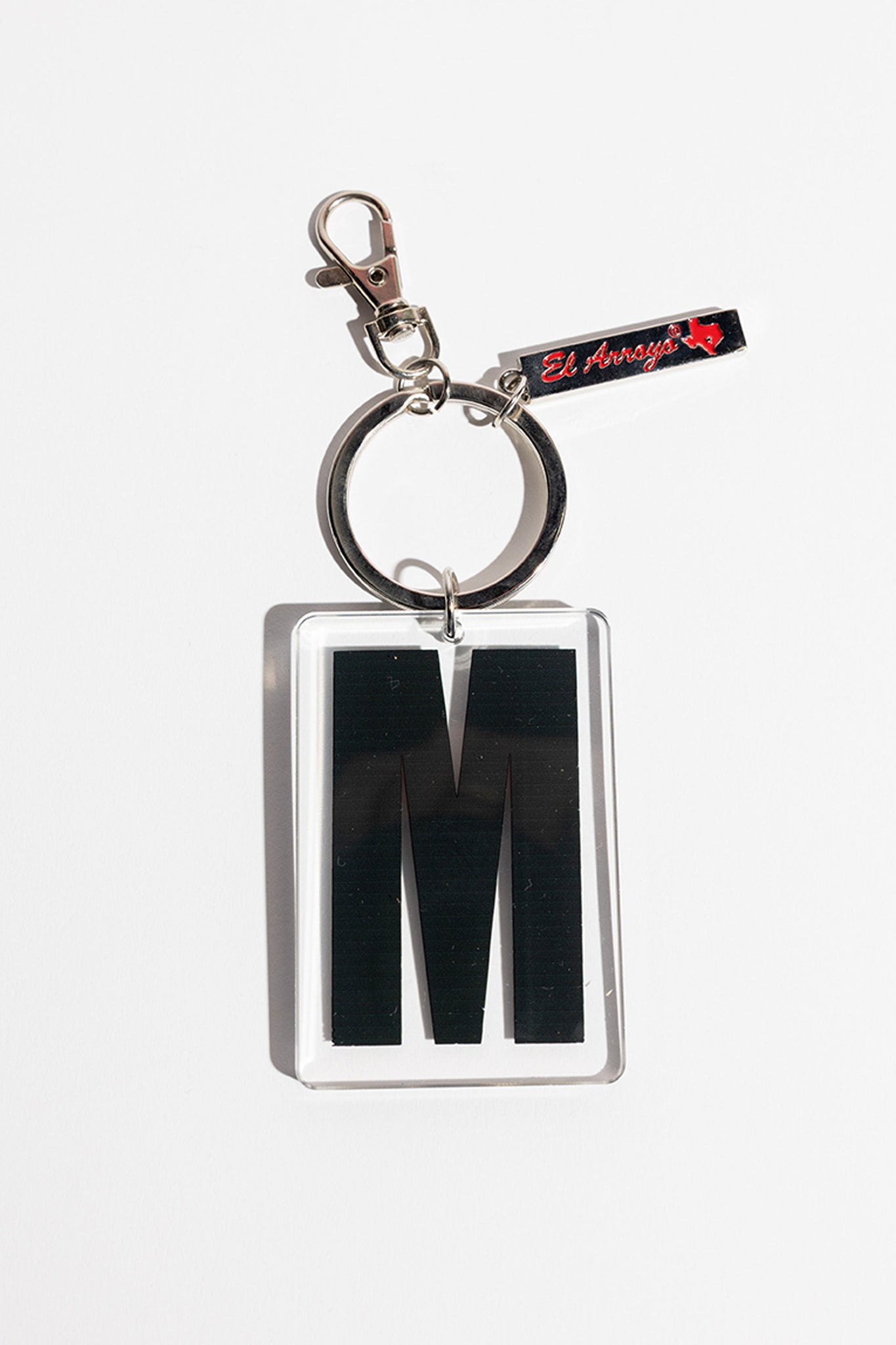 Marquee Letter Keychain - M