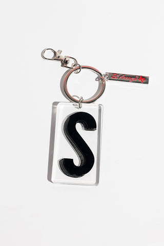 Marquee Letter Keychain - S