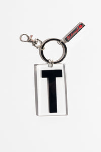 Marquee Letter Keychain - T