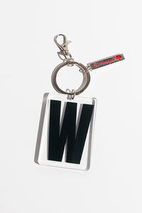 Marquee Letter Keychain - W