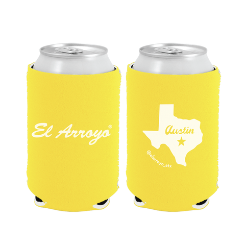 Party On Koozie - Yellow