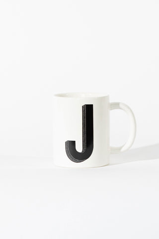 12oz Marquee Monogram Mug - J