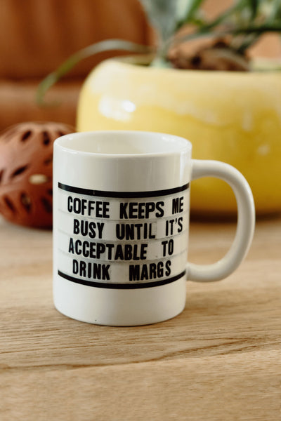 Coffee Mug 16oz - Keeps Me Busy