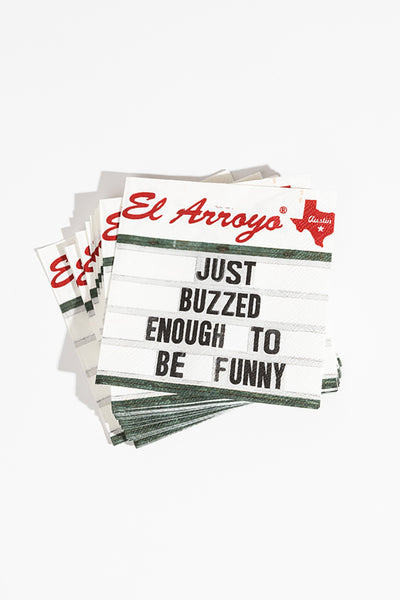 Cocktail Napkins (Pack of 20) - Buzzed Enough