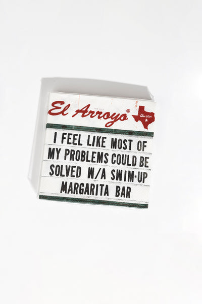 Cocktail Napkins (Pack of 20) - My Problems