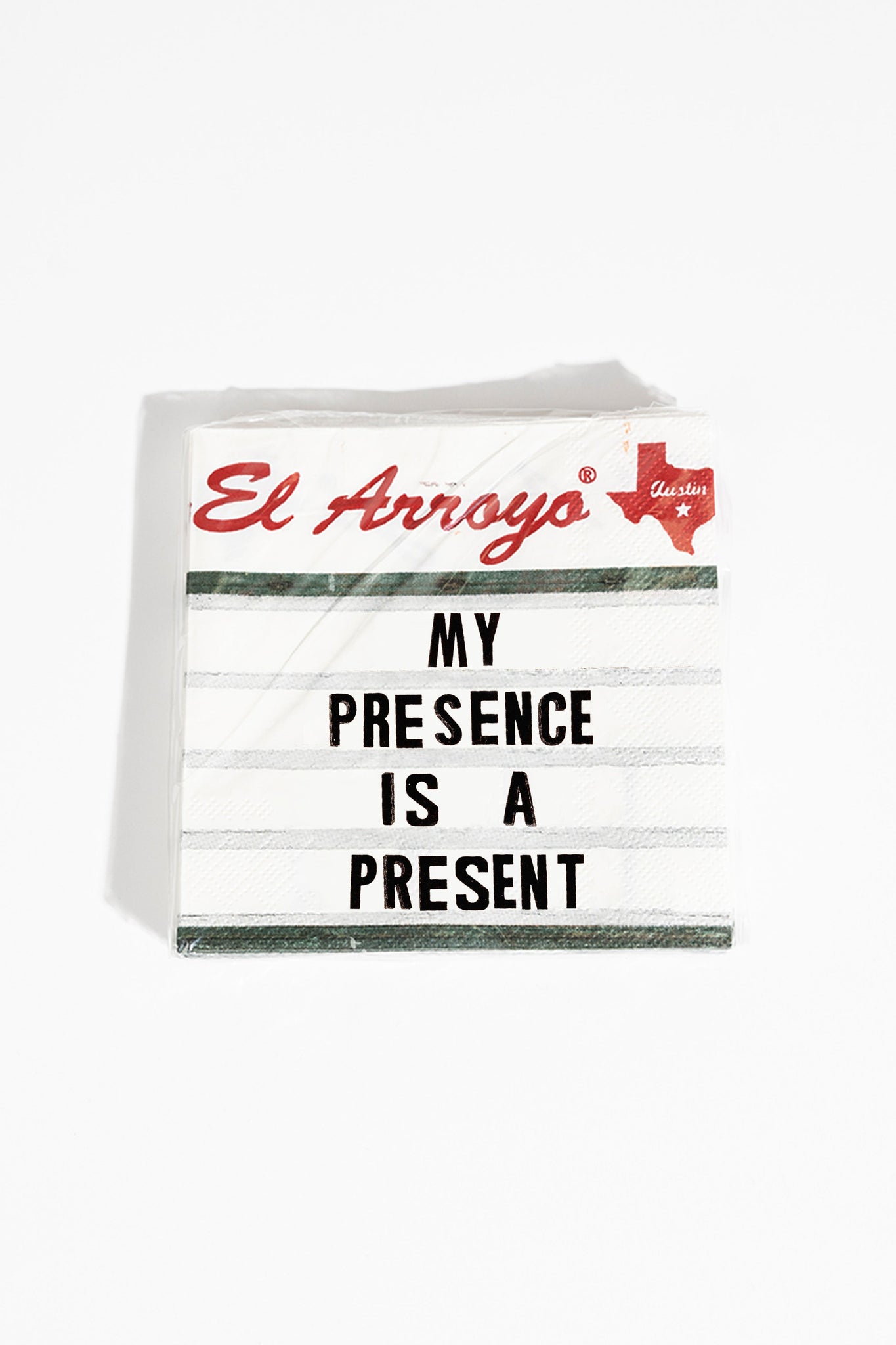 Cocktail Napkins (Pack of 20) - My Presence is a Present