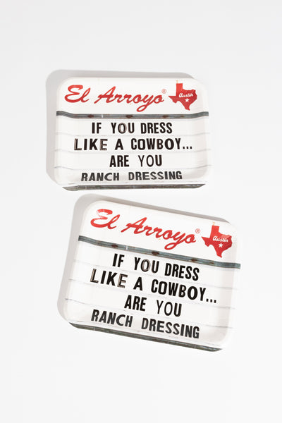 Party Plates (Pack of 12) - Ranch Dressing
