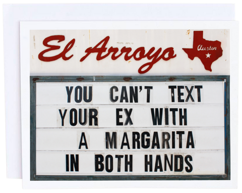 Can't Text Your Ex Card